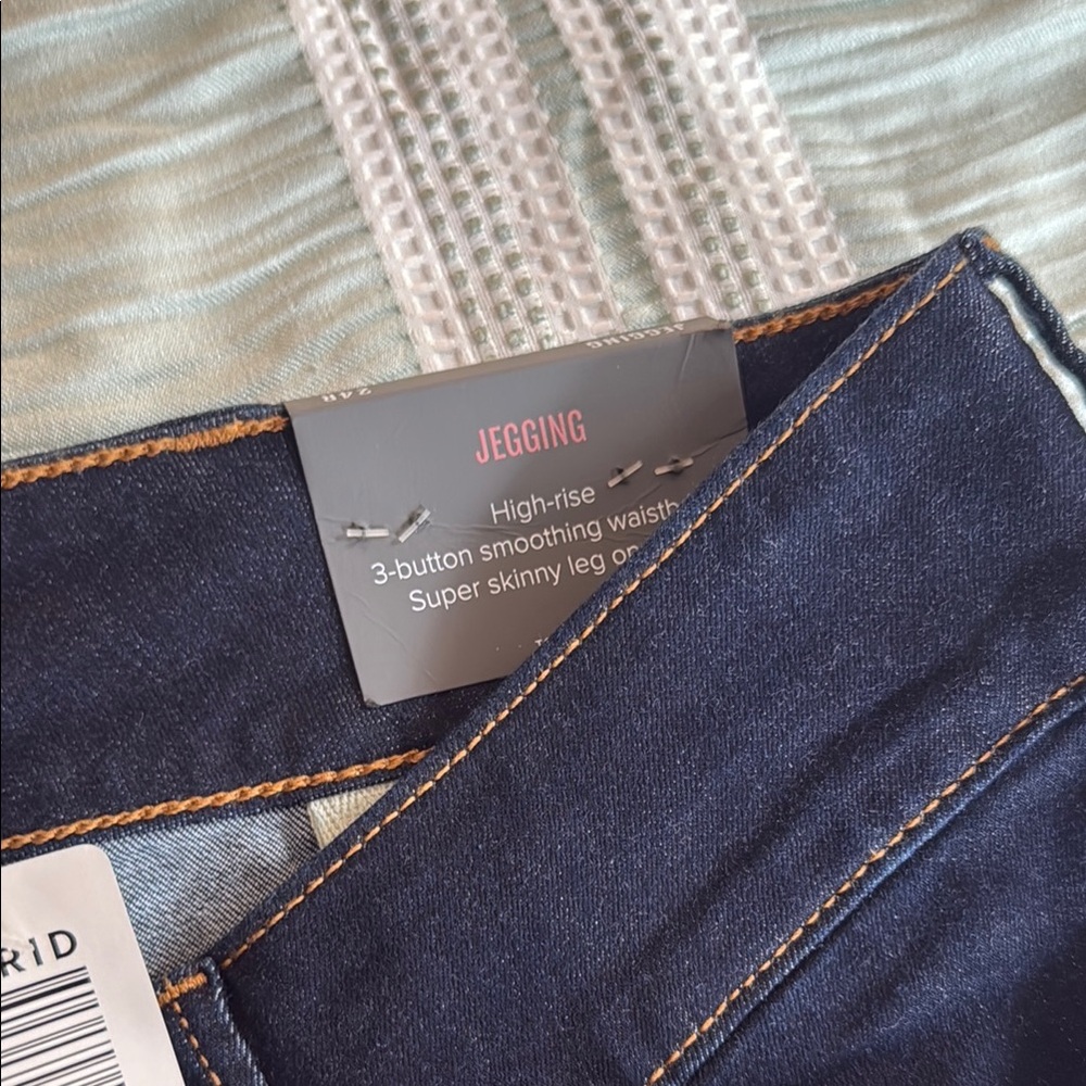 Torrid Women's Dark Blue Jeggings - Picture 3 of 5